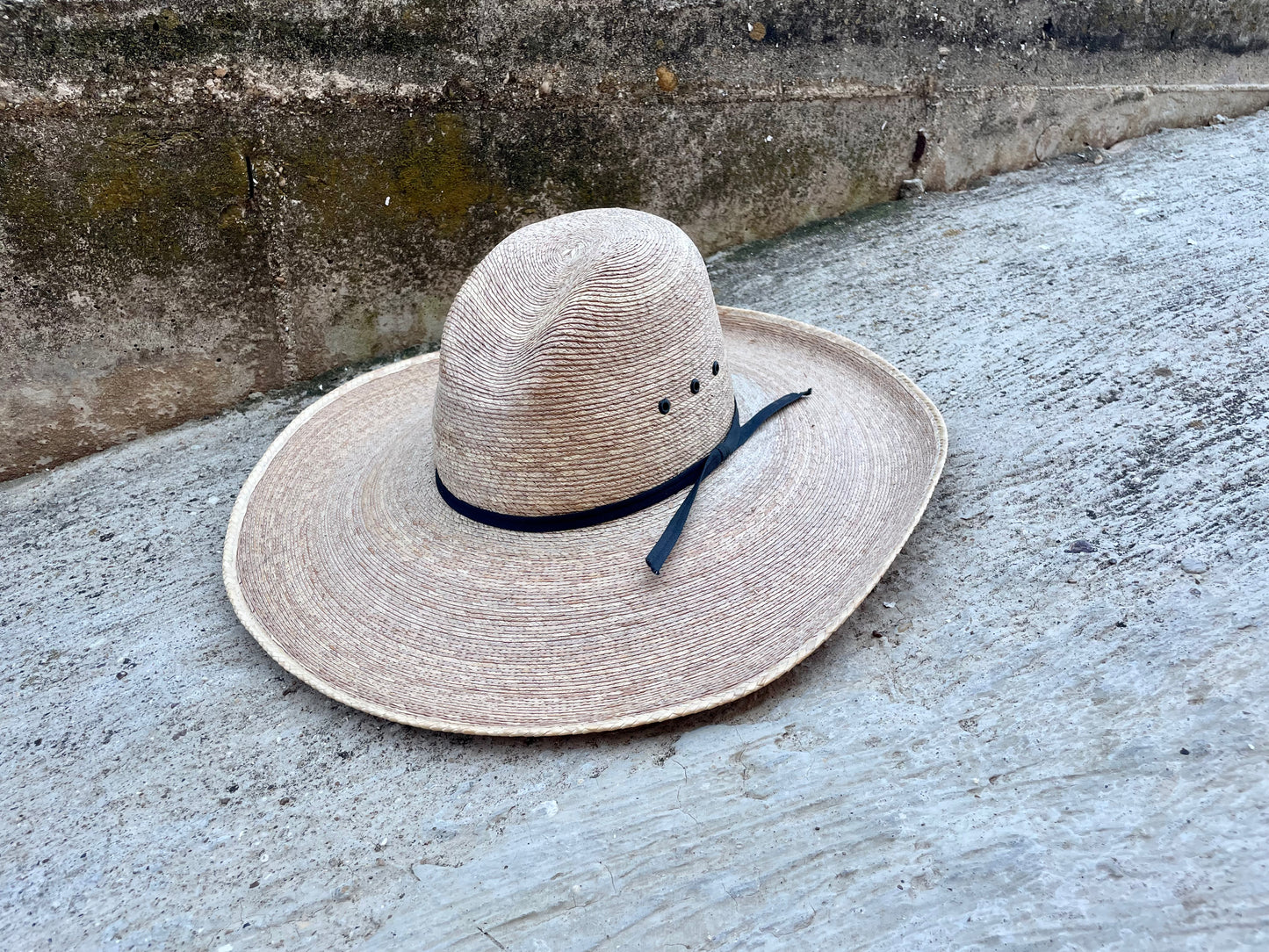 Palm Leaf Western Hat