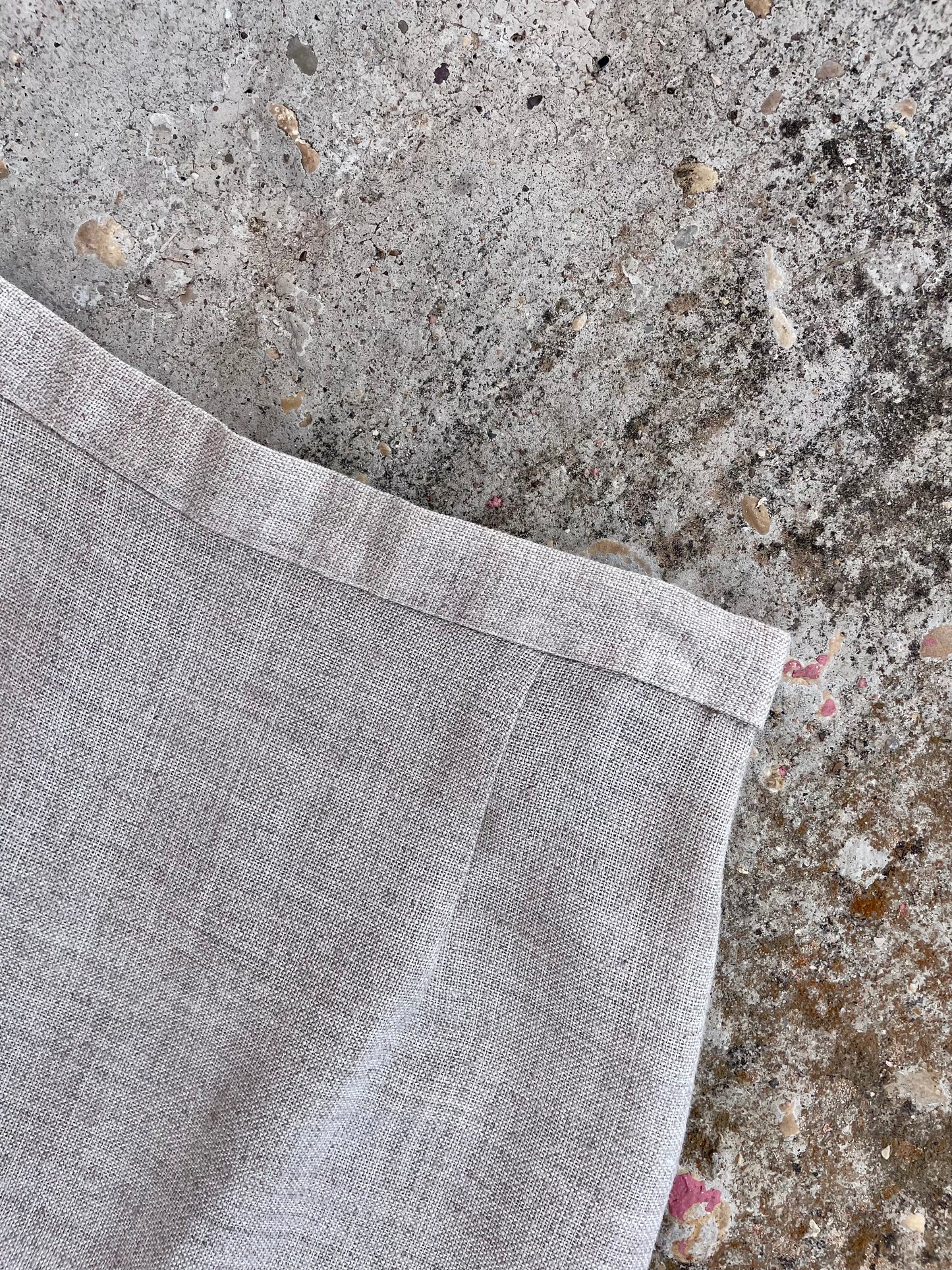 Linen Pencil Skirt
