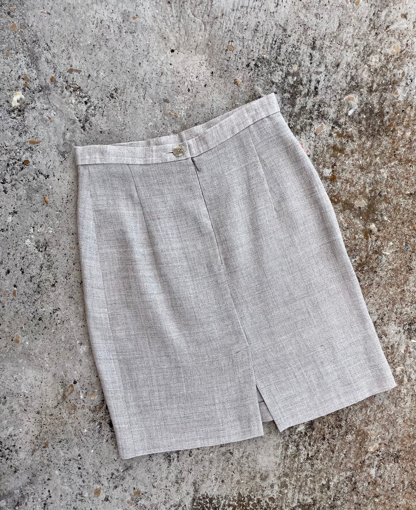 Linen Pencil Skirt