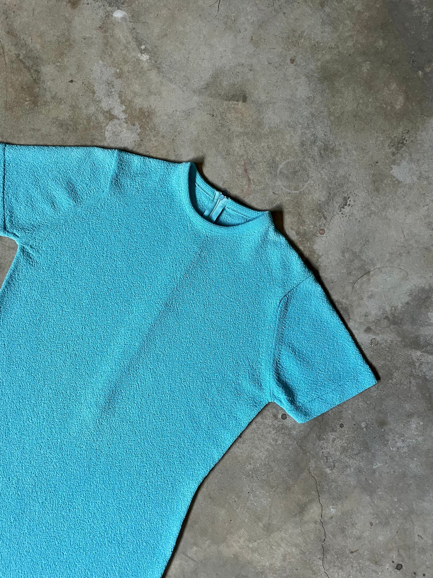 Aqua Vintage Dress